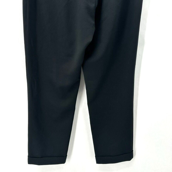R | Label The Reset Large Dress Pants Black Pull-on Quiet Luxury Caspule Office - Picture 5 of 12